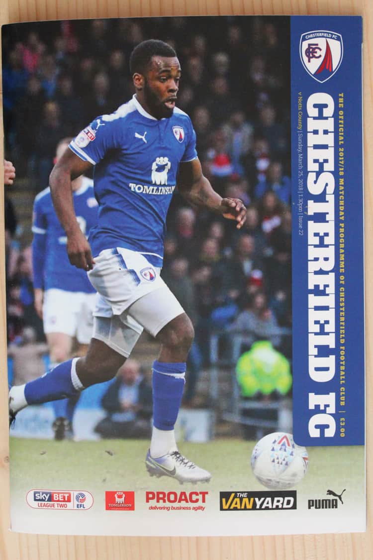 Chesterfield FC v Notts County FC